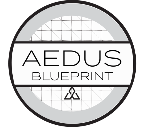 Aedus Blueprint Logo